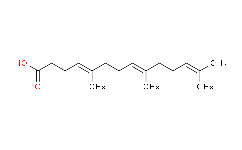 (4E,8E)-5,9,13-Trimethyl-4,8,12-tetradecatrienoic acid