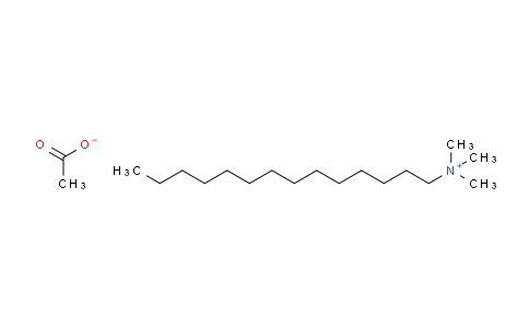Tetradecyltrimethylammonium acetate