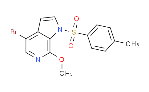 4-Bromo-7-methoxy-1-tosyl-1H-pyrrolo[2,3-c]pyridine
