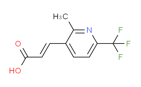 (E)-3-(2-Methyl-6-(trifluoromethyl)pyridin-3-yl)acrylic acid