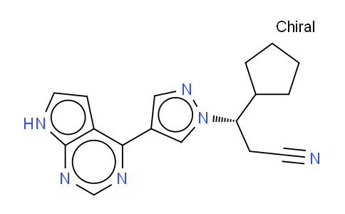 (BETAR)-BETA-环戊基-4-(7H-吡咯并[2,3-D]嘧啶-4-基)-1H-吡唑-1-丙腈