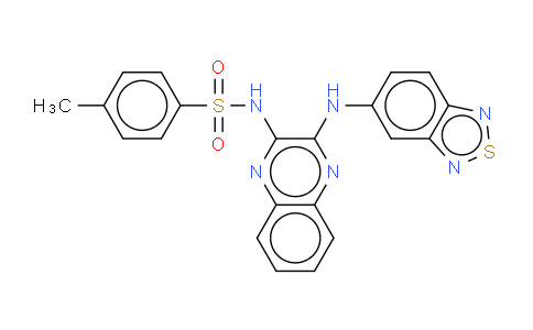 N-[3-(2,1,3-苯并噻二唑-5-氨基)-2-喹喔啉基]-4-甲基苯磺酰胺