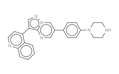 4-[6-(4-(哌嗪-1-基)苯基]吡唑并[1,5-A]嘧啶-3-基)喹啉
