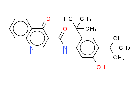 N-(2,4-二叔丁基-5-羟基苯基)-1,4-二氢-4-氧代-3-喹啉甲酰胺
