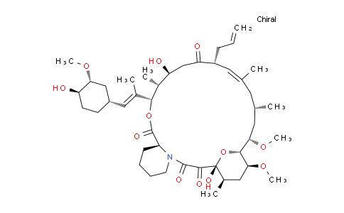 FK-506 monohydrate (Tacrolimus, Prograf)