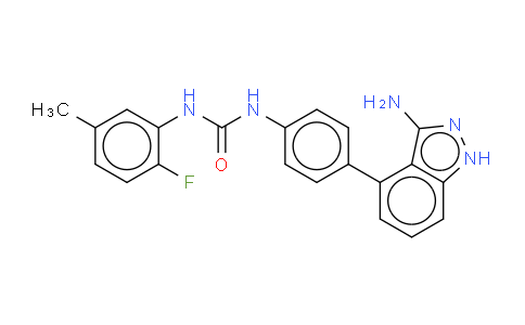N-[4-(3-氨基-1H-吲唑-4-基)苯基]-N'-(2-氟-5-甲基苯基)脲