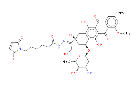 Doxorubicin(6-maleimidocaproyl)hydrazone (Aldoxorubicin, INNO-206)