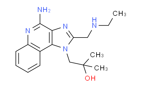 1-(4-amino-2-((ethylamino)methyl)-1H-imidazo[4,5-c]quinolin-1-yl)-2-methylpropan-2-ol