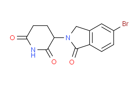 3-(5-Bromo-1-oxoisoindolin-2-yl)piperidine-2,6-dione