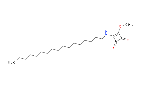 3-(heptadecylamino)-4-methoxycyclobut-3-ene-1,2-dione