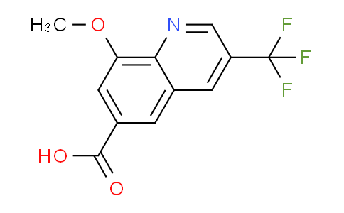 8-methoxy-3-(trifluoromethyl)quinoline-6-carboxylic acid