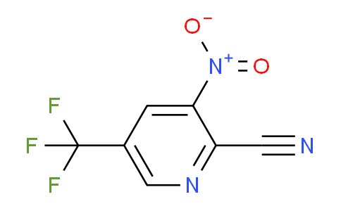 3-nitro-5-(trifluoromethyl)picolinonitrile