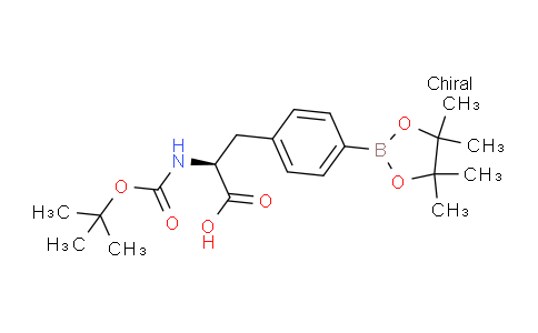 (S)-2-(叔丁氧基羰基氨基)-3-(4-(4,4,5,5-四甲基-1,3,2-二氧杂环戊硼烷-2-基)苯基)丙酸