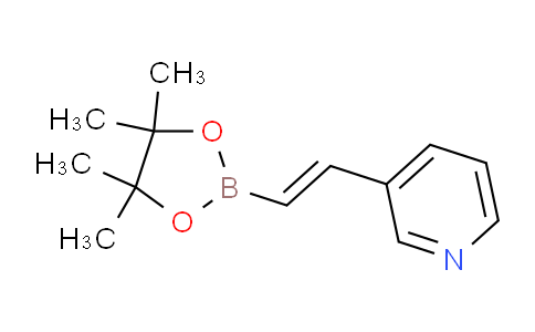 (E)-3-(2-(4,4,5,5-四甲基-1,3,2-二氧硼杂环戊烷-2-基)乙烯基)吡啶