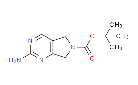 tert-butyl 2-amino-5H-pyrrolo[3,4-d]pyrimidine-6(7H)-carboxylate
