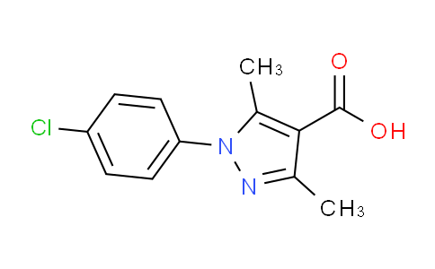 1-(4-chlorophenyl)-3,5-dimethyl-1H-pyrazole-4-carboxylic acid