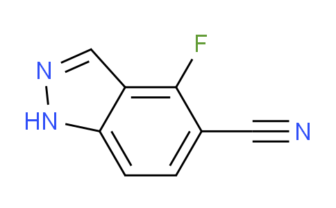 4-fluoro-1H-indazole-5-carbonitrile
