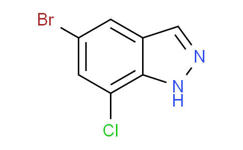 5-bromo-7-chloro-1H-indazole