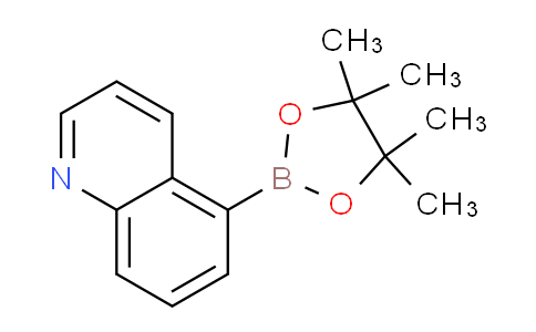 5-(4,4,5,5-tetramethyl-1,3,2-dioxaborolan-2-yl)quinoline