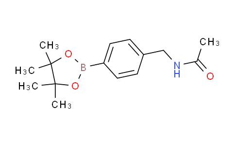 N-(4-(4,4,5,5-四甲基-1,3,2-二氧硼杂环戊烷-2-基)苄基)乙酰胺
