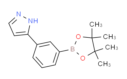 5-(3-(4,4,5,5-tetramethyl-1,3,2-dioxaborolan-2-yl)phenyl)-1H-pyrazole
