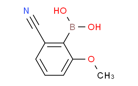 Boronic acid, B-(2-cyano-6-Methoxyphenyl)-