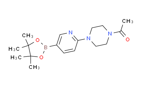 1-(4-(5-(4,4,5,5-tetramethyl-1,3,2-dioxaborolan-2-yl)pyridin-2-yl)piperazin-1-yl)ethanone
