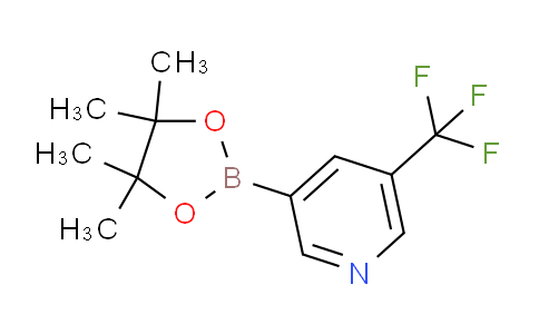 3-(4,4,5,5-tetramethyl-1,3,2-dioxaborolan-2-yl)-5-(trifluoromethyl)pyridine