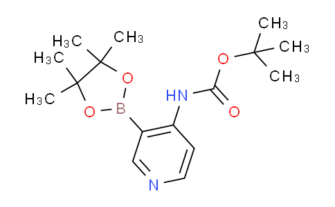 tert-butyl (3-(4,4,5,5-tetramethyl-1,3,2-dioxaborolan-2-yl)pyridin-4-yl)carbamate