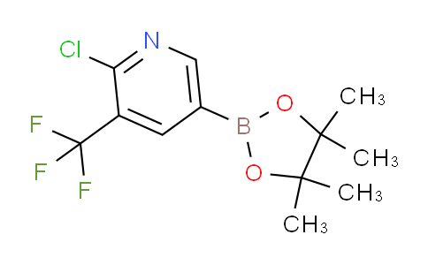 2-chloro-5-(4,4,5,5-tetramethyl-1,3,2-dioxaborolan-2-yl)-3-(trifluoromethyl)pyridine