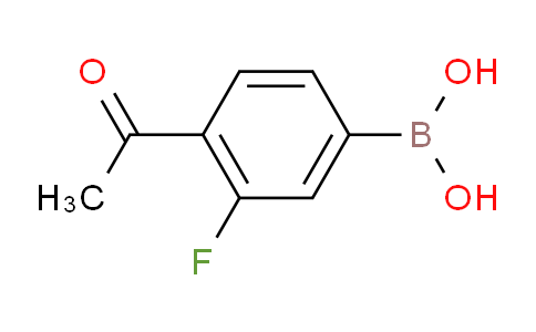 4-乙酰基-3-氟苯硼酸