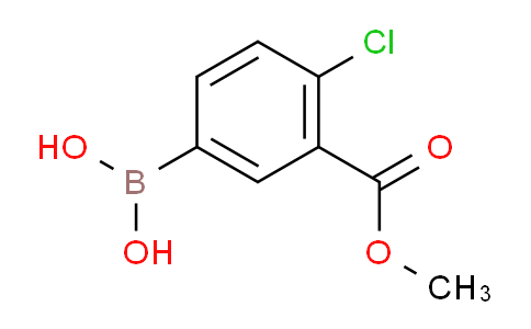 4-氯-3-甲氧羰基苯基硼酸