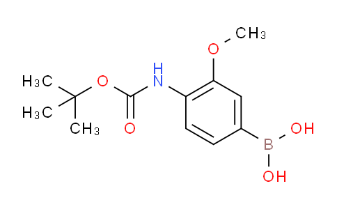 4-(tert-butoxycarbonylamino)-3-methoxyphenylboronic acid