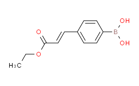 4-(3-ethoxy-3-oxoprop-1-enyl)phenylboronic acid