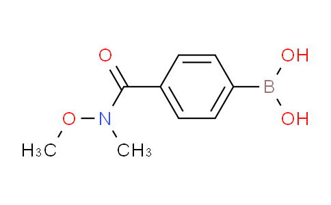 4-(N,O-二甲基羟氨甲酰基)苯硼酸