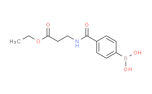 4-(3-ethoxy-3-oxopropylcarbamoyl)phenylboronic acid