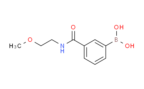3-(2-methoxyethylcarbamoyl)phenylboronic acid