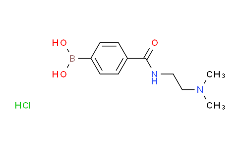 4-(2-(dimethylamino)ethylcarbamoyl)phenylboronic acid hydrochloride