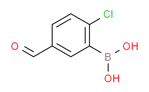 2-chloro-5-formylphenylboronic acid