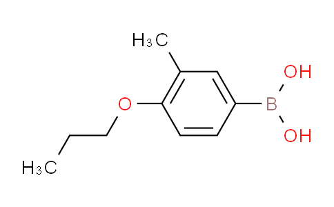 4-丙氧基-3-甲基苯基硼酸