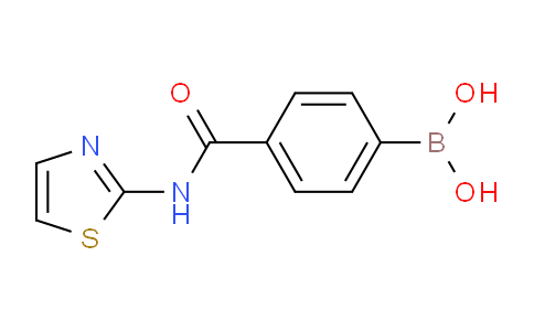 4-(thiazol-2-ylcarbamoyl)phenylboronic acid