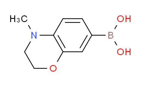 4-methyl-3,4-dihydro-2H-benzo[b][1,4]oxazin-7-ylboronic acid