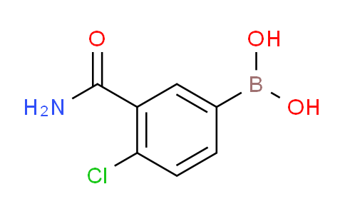 3-carbamoyl-4-chlorophenylboronic acid