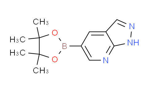 5-(4,4,5,5-tetramethyl-1,3,2-dioxaborolan-2-yl)-1H-pyrazolo[3,4-b]pyridine