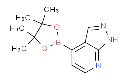 4-(tetramethyl-1,3,2-dioxaborolan-2-yl)-1H-pyrazolo[3,4-b]pyridine