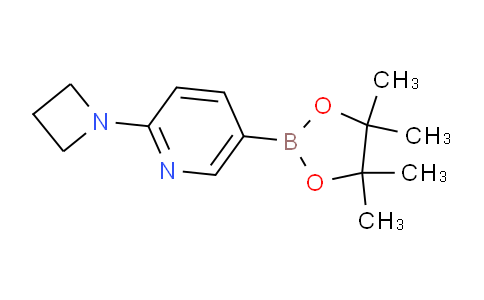 2-(azetidin-1-yl)-5-(4,4,5,5-tetramethyl-1,3,2-dioxaborolan-2-yl)pyridine