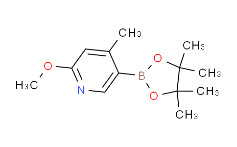 2-methoxy-4-methyl-5-(4,4,5,5-tetramethyl-1,3,2-dioxaborolan-2-yl)pyridine