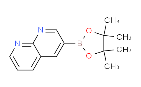 3-(4,4,5,5-tetramethyl-1,3,2-dioxaborolan-2-yl)-1,8-naphthyridine