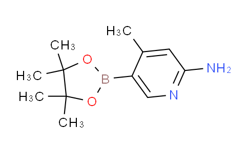 4-甲基-5-(4,4,5,5-四甲基-1,3,2-二氧杂环戊硼烷-2-基)吡啶-2-胺
