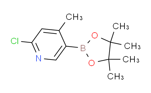 2-chloro-4-methyl-5-(4,4,5,5-tetramethyl-1,3,2-dioxaborolan-2-yl)pyridine